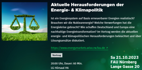 Zum Artikel "Lange Nacht der Wissenschaften:  Prof. Liebensteiner mit Vortrag zur Klimapolitik"