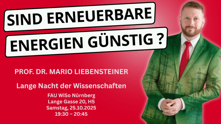 ❓Sind erneuerbare Energien günstig?❓